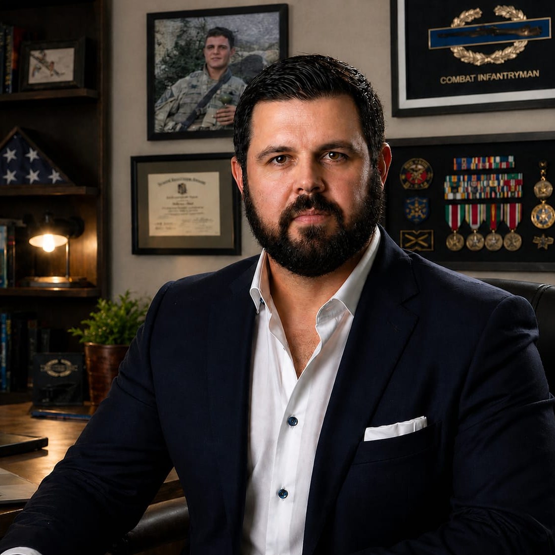Loy O'Kelley, Founder of Standfast Veterans Group — U.S. Army Infantry (Ret.)